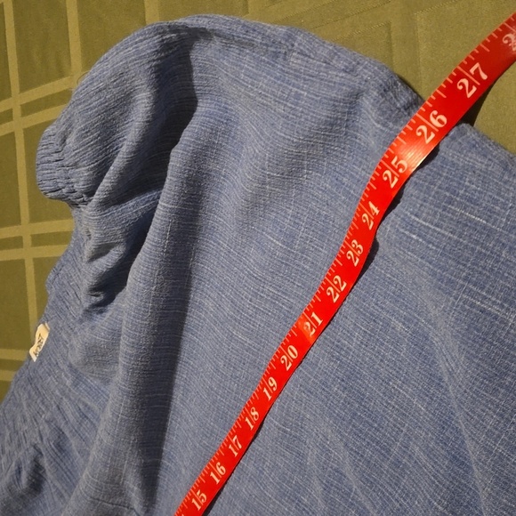 ♥️5 for $25♥️ Koret City Blues Women size 20W Blue Knit Wide Leg Pullon Pants - Picture 5 of 13